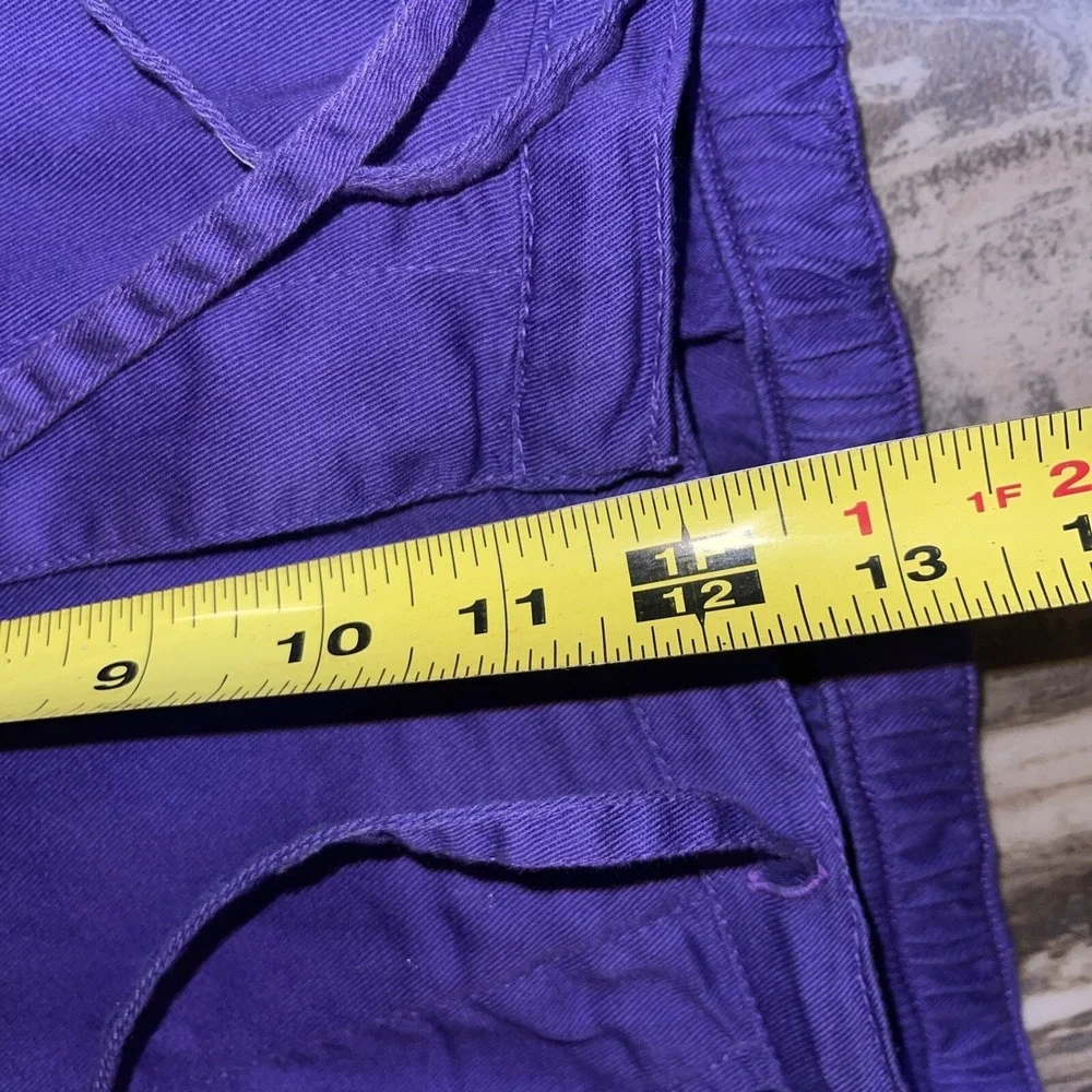 Women's Purple Two-Piece Pantsuit with Stud Accents